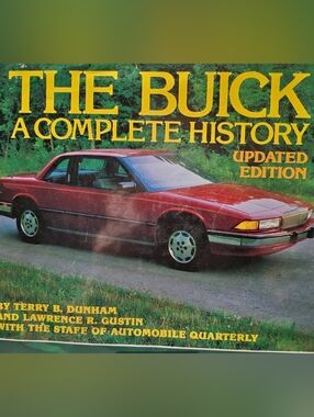 3 Books The Buick: A Complete History PLUS 2 Encyclopaedias Of Cars. Collectible